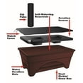 thumbnail image 5 of City Picker Patio Grow Box – Raised Bed with Self-Watering, Improved Aeration, Mobile Casters, 5 of 8