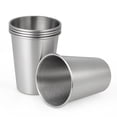 thumbnail image 3 of 5 unids / set de Buena Calidad Copa de Vino de Acero Inoxidable 304 Copa de Vino Irrompible Kid' Abody Tazas, 3 of 7