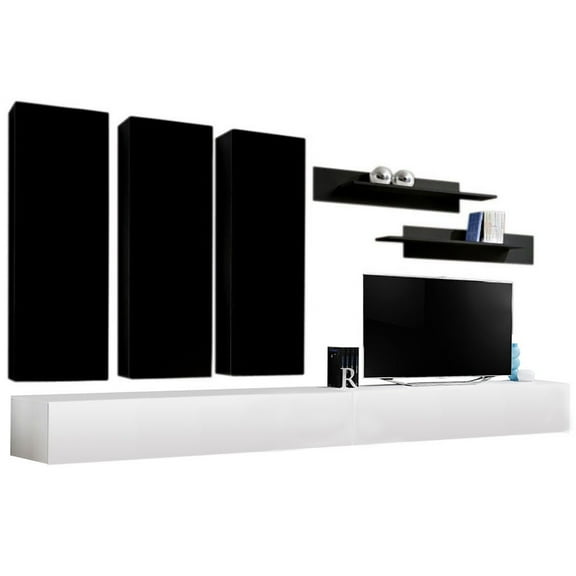 Fly E 30TV Wall Mounted Floating Modern Entertainment Center
