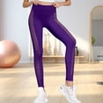 thumbnail image 2 of QHFBli Women's Full Seat Riding Tights Workout Leggings for Women Yoga Running Pants with Double-Layer Pockets Equestrian Breeches for Women, 2 of 4