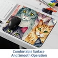 thumbnail image 6 of Cat Gaming Mouse Pad, Mouse Mat, Mouse Pad - Square, 8.3x9.8 Inch, Printed, Non-Slip Rubber Bottom - Suitable for Office and Gaming, 6 of 6