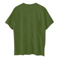 thumbnail image 3 of Pop cazadora para niña Demo-n Hunters Round-Neck Printed Anime Trio Poster T Shirt （Army Green）, 3 of 3