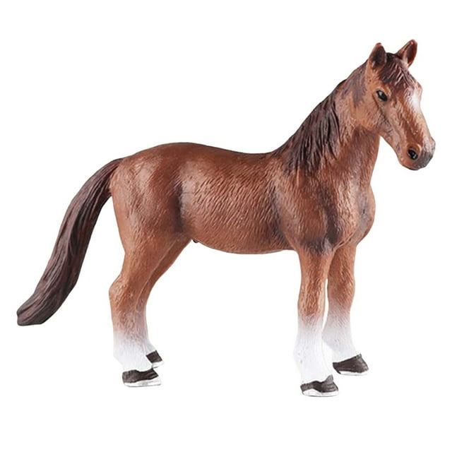 TIELUTT Figurine de Cheval Jouet Réaliste de 5 Pouces Peinte à la Main pour Enfants de 5 Ans et Plus / Figurines d'Action Réaction Durables Figurine d'Action Gizmo Super Garage Ptérodactyle He Man Figurine d'Action Héros Galactiques Rancor