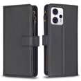 thumbnail image 2 of Compatible with Motorola Moto G53/ G23/ G13 Premium PU Leather Wallet Case with 9 Card Slots Zipper Pocket and Hand Strap, 2 of 5