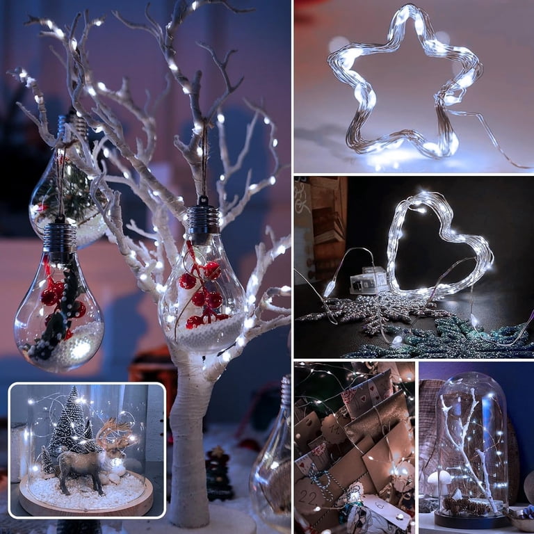 LED Fairy Lights, 16Ft 200 LED USB Powered, Multicolor Firecracker Cluster String Lights with Remote and Timer, Waterproof Wire Starry Light ONLY: 16.4FT 50% Discount code: 9DNJYOI4 AD LED Fairy Lights, 16Ft 200 LED USB Powered, Multicolor Firecracker Cluster String Lights with Remote and Timer, Waterproof Wire Starry Light ONLY: 16.4FT 50% Discount code: 9DNJYOI4 AD