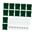 thumbnail image 1 of Tnarru 12 Pcs Poids pour Rideaux d'Extérieur Sacs Lestés pour Rideaux Professionnels Réutilisables avec Pinces Robustes pour Ensembles de Films de Drapeaux Patio Vert, 1 of 8