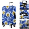 thumbnail image 5 of Blue Daisy Flower Lightblue Petals Pattern Luggage Cover Fashion Suitcase Cover Baggage Covers Fit 25-28 Inch Luggage (Go Travel), 5 of 5