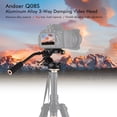 thumbnail image 5 of Ball head,1/4 Screw Mount With Pan Bar Dslr Camera Head With Pan 3/8 Screw Dslr Video Head Support Panoramic 1/4 Screw Dslr Monopod Max. Load Head Head With Camera Monopod Ainn, 5 of 6