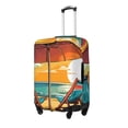 thumbnail image 1 of Fotbe Vintage Beach Sunset Funda Protectora para Equipaje, Antirrayones y Resistente a la Suciedad, Compatible con Maletas de 18 a 32 Pulgadas-Small, 1 of 7