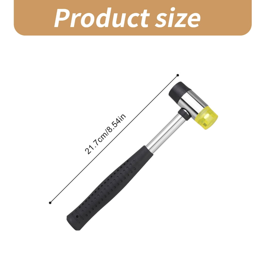 Round1eatherHole Punching Hollow Punching Set with Hammer for Craft Project
