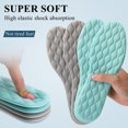 thumbnail image 2 of Plantillas de masaje de látex para zapatos, cómodas, transpirables, absorbentes de sudor, desodorantes, absorción de impactos, almohadillas para zapatos para hombres y mujeres, 1 par, 2 of 4