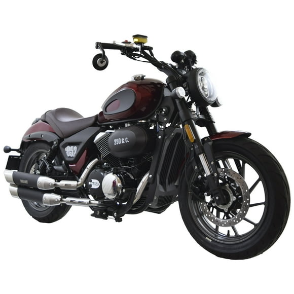 MOTOCICETA DINAMO CLASICA B-52 250 CC ROJO