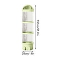thumbnail image 3 of Gnmfd Vertical Toy Storage Tube for Stuffed Animals & Plush Toys, Transparent Bucket Organizer, Efficient Space-Saving Design for Bedroom & Playroom, Whimsical Storage Solution, 3 of 7