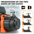 thumbnail image 5 of 12V Winch 13500 lb Load Capacity Electric Winch Kit, Waterproof IP66 Winch Truck Winch Kit Synthetic Rope, Electric Winch with Hawse and 2 in 1 Wired Handle and Wireless Remote, Black, 5 of 7