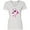 AA-White, variant on Inktastic Cute Shark, Little Shark, Pink Shark, Sea Animal Women's V-Neck T-Shirt