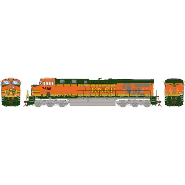Athearn HO ES44DC with DCC & Sound BNSF 7685 ATHG83200 HO