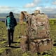 thumbnail image 4 of 1 mochila de camuflaje para exteriores, táctica, para acampar, unisex. Marrón camuflaje, 4 of 9