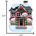 thumbnail image 5 of Personalized Family of 3 Ornament 2024 Our First Christmas in New Home 1 Count - Ornaments by Elves, 5 of 10