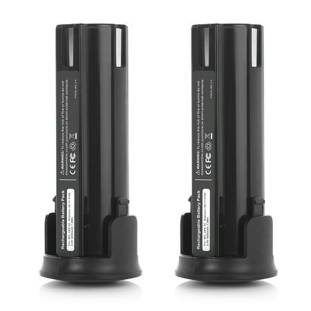 

2.4V 3000mAh Replacement Batteries for Milwaukee 48-11-0100 6538-1 6539-6 6546-6 6550-20 Cordless Tools 2-Pack
