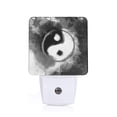 thumbnail image 1 of Fotbe Yin And Yang Luz Nocturna LED, Luz de Noche con Sensor de Luz Natural de Anochecer a Amanecer, Se Enchufa a la Pared, Blanco Cálido 0.5W-US, 1 of 7