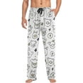 thumbnail image 3 of Men's Pajama Pants with Pockets Sleepwear Lounge Pants Stretch Casual Cute Pig 8, 3 of 6
