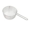 thumbnail image 1 of Kitchen Fry Basket, 9 Inch Stainless Steel Fry Basket with Long Handle, Round Wire Mesh French Chip Frying Serving Food Presentation Tableware for Chips Onion Rings Chicken Wings, 1 of 8