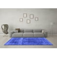 thumbnail image 3 of Ahgly Company Indoor Rectangle Oriental Blue Industrial Area Rugs, 7' x 10', 3 of 4