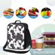 thumbnail image 4 of Disketp Black And White Sheeps Bolsa Térmica Estampada para Almuerzo, Lonchera para Hombres y Mujeres Adultos, 4 of 7