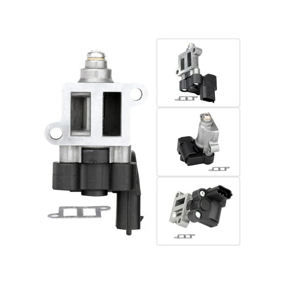 Idle Air Control Valve Fuel Injection, SCITOO idle control kits 2H1528 compatible with 2006 2007 2008 2009 2010 2011 for Hyundai Accent, 2006 2007 2008 2009 2010 2011 for Kia Rio/ Rio5