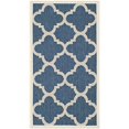 thumbnail image 2 of Safavieh Courtyard Navy Indoor Outdoor Rug - Runner 2'7" x 5', 2 of 3