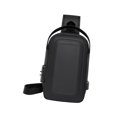 thumbnail image 6 of Segolike Men Chest Pouch Hard Case Shoulder Bag for Traveling Climbing Outdoor Sports Gym Black, 6 of 8