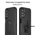 thumbnail image 4 of Xhy Samsung Galaxy A14 5G Case with Screen and Lens Protector and Magnetic Car Mount Kickstand Military Grade Full Body Double Layer Drop Protection Rugged Durable for Galaxy A14 5G Phone - Black, 4 of 12
