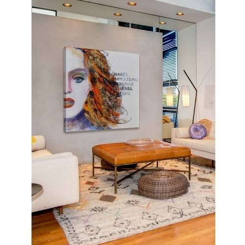 Dazzling Painting Print on Wrapped Canvas