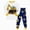 H01-Yellow, variant on TOWED22 Baby Clothes Boy 6 12 18 24 Months 2T 3T 4T 5T Toddler Fall Winter Outfit Truck Embroidery Sweatshirt Pants Set Size:3-4 Y,Color:Light Green
