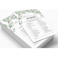 thumbnail image 3 of Inkdotpot 50-PackGreeneryWhats In Your Purse Bridal ShowerGameWedding Shower Bachelorette Party Bulk ActivityGameCards, 3 of 5