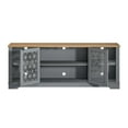 thumbnail image 3 of FESTIVO 70 in. Gray TV Stand Console Entertainment Center for TV up to 75 in., 3 of 9