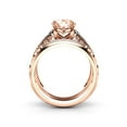 thumbnail image 2 of Morganite Bridal Ring Set, 2 of 4