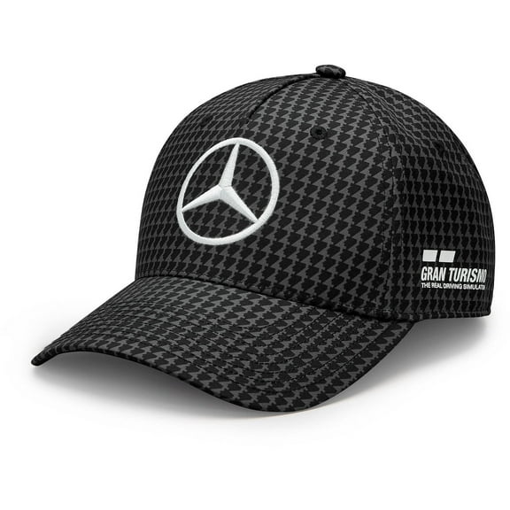 Mercedes AMG F1 Driver Lewis Hamilton Unisex Neon Yellow/Neon Pink/Black/White/Purple/Natural/Apple Red Hat