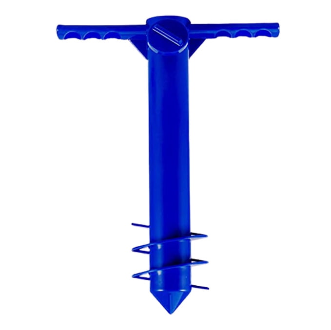 Outdoor Patio Umbrella Sand Anchor Holder Stand Spike Ground Fixing Tools Plug With Three Layers Of Screws For Strong Wind Walmart Com Walmart Com
