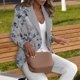 thumbnail image 4 of Gibobby Blazer de mujer Chamarra blazer para mujer estilo casual con botones solapa para negocios color liso ligero ropa exterior con bolsillos(C,CH), 4 of 5