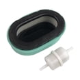 thumbnail image 2 of Juego de filtros de aire para máquina cortacésped, accesorios de repuesto, filtro de Gas de fácil instalación, suministros para motor de césped para c Conjunto A CUTICAT Filtros de aire para motosierra, 2 of 8