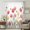 Red, Yellow, Pink, variant on Wildflowers Blossom Sheer Curtains 108" Extra Long for Living Room, Pastoral Farmhouse Floral Botanical Light Filtering Privacy Drapes, Semi Sheer Window Treatment for Floor to Ceiling Window