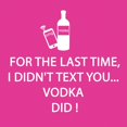 thumbnail image 1 of Paperproducts Design Beverage Napkin, 5" x 5", Vodka Did, 1 of 3