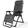 thumbnail image 2 of Paño De Tela De Repuesto De 2 Piezas Y Cordones De 8 Piezas Para Silla De Gravedad Cero, Sillón Reclinable Plegable Para Patio Y Sofá Reclinable gris Macarena Malla de reemplazo reclinable, 2 of 8