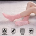 thumbnail image 2 of TRANSLINK Womens Fuzzy Socks Cozy Fluffy Winter Warm Slipper Socks Microfiber Soft Home Sleeping Crew Socks, 2 of 6
