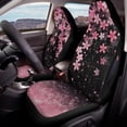 thumbnail image 3 of FUIALDOLG Cherry Blossom Decoration, Waterproof Interior Decor Car Seat Covers Washable Car Seat Covers for Front Seats for Automotive, 3 of 6