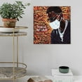 thumbnail image 5 of Young Dolph Poster Rapper Hiphop Music Album Cover Canvas Art Poster-Thinking Out Loud Wall Art Picture Painting Poster Canvas Print Posters Artworks Bedroom Living Room Decor 20x20inch(50x50cm), 5 of 5