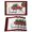 Green Red, variant on Black Cat Placemats Set of 2, Cotton Linen Fabric Place Mats, Cartoon Modern Art Washable Decorative Table Mats Protector for Home Kitchen Dining Wedding Party Coffee Tables