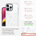 thumbnail image 2 of Funda de teléfono MOSNOVO para iPhone 14 Pro Max Buffertech Clear, 2 of 6