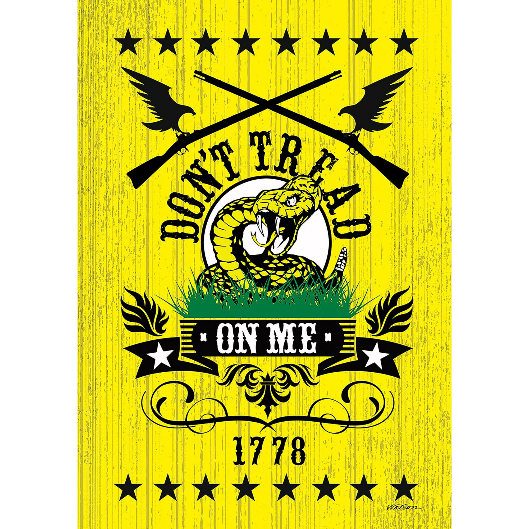 Dont Tread On Me Flag Wallpaper